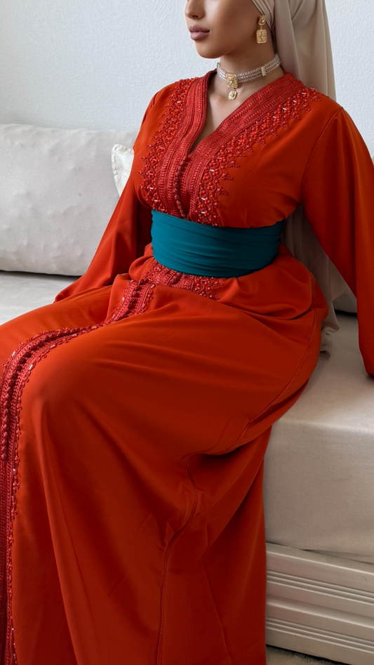 Caftan Maria orange