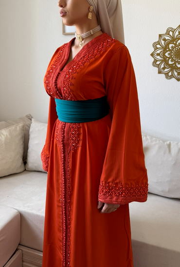 Caftan Maria orange