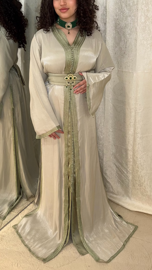 Takchita Organza vert clair